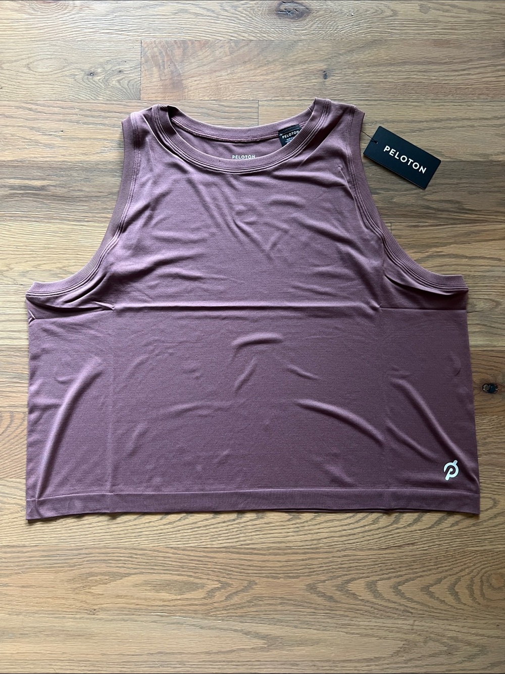 Peloton Women's Dusty Mauve Cropped Tank